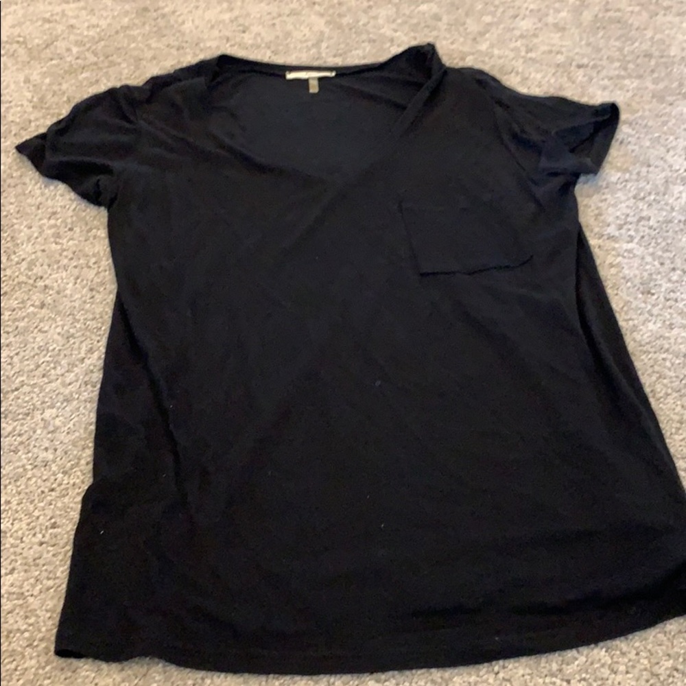 Black vneck